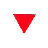 Uniform Safety Signs - Red Bunting Flags (30mtr Roll) | BF030R